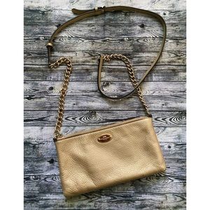 Coach - Authentic Gold Crossbody Bag
